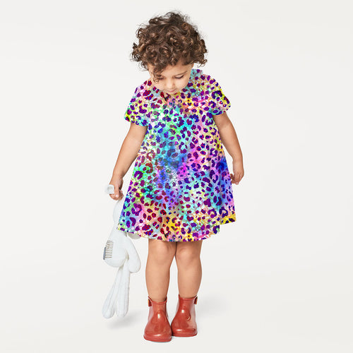 Colourful Leopard Fabric