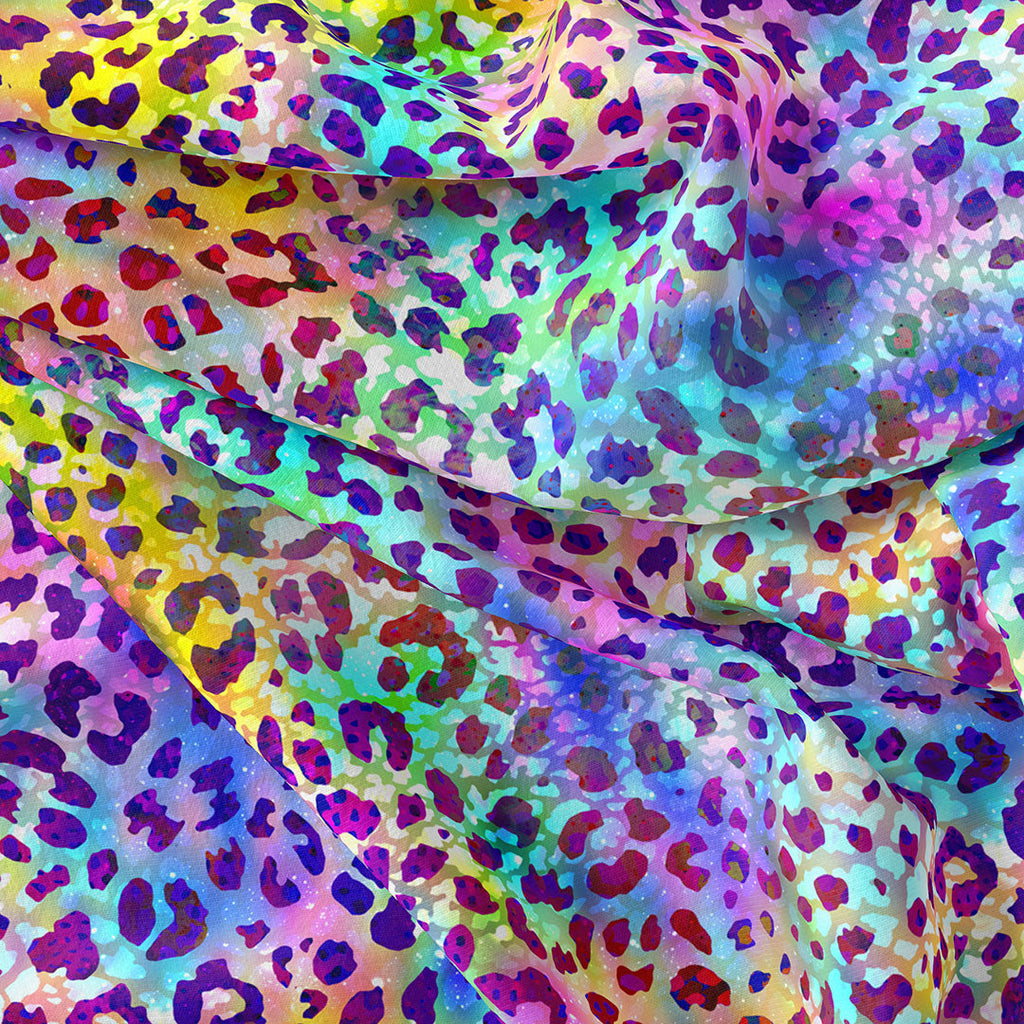 Colourful Leopard Fabric