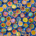 Funky Paws Blue Fabric
