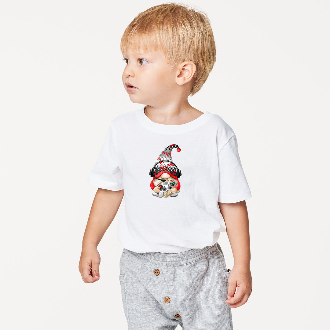 Gaming Boy Gnome Iron on fabric heat transfer DTF-67