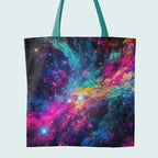 TOTE Galaxy Colour Burst Fabric Bag Panel