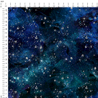 Galaxy Dark Fabric