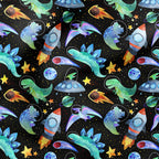 Galaxy Dinos Fabric