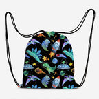 Galaxy Dinos Fabric