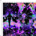 Galaxy Flowers Fabric