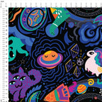 Galaxy Friends Fabric