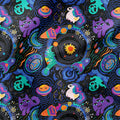 Galaxy Friends Fabric