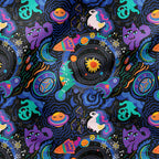 Galaxy Friends Fabric