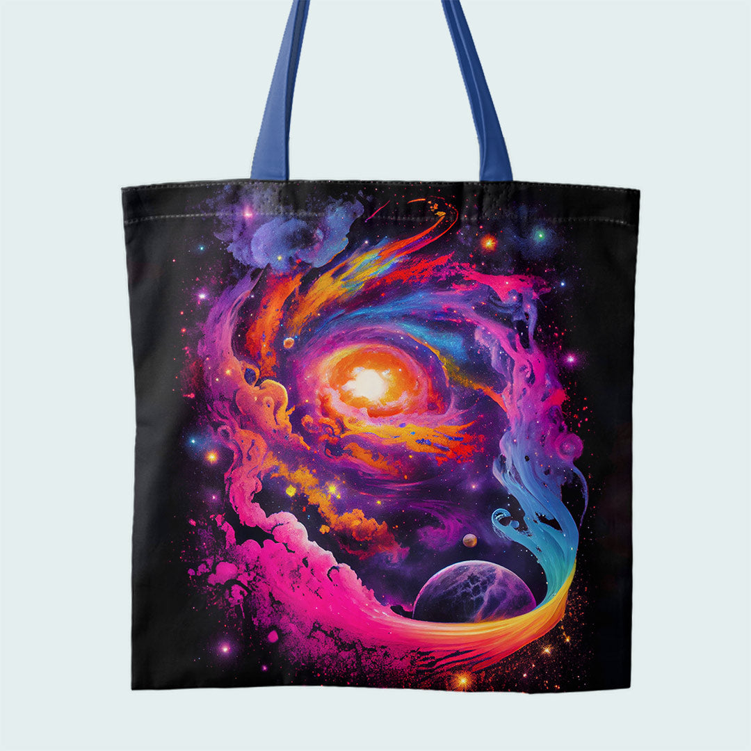 TOTE Galaxy Super Nova Fabric Bag Panel