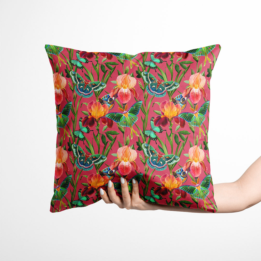 Garden of Eden Coral Fabric