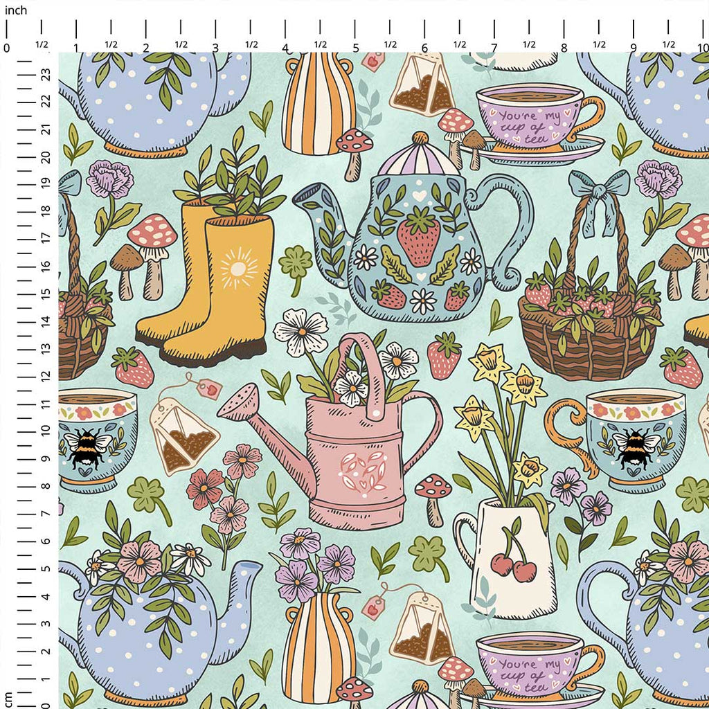 Garden Tea Fabric