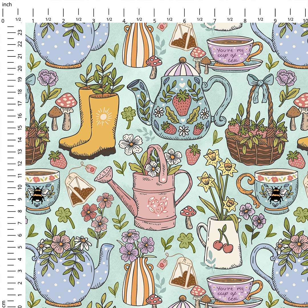 Garden Tea Fabric