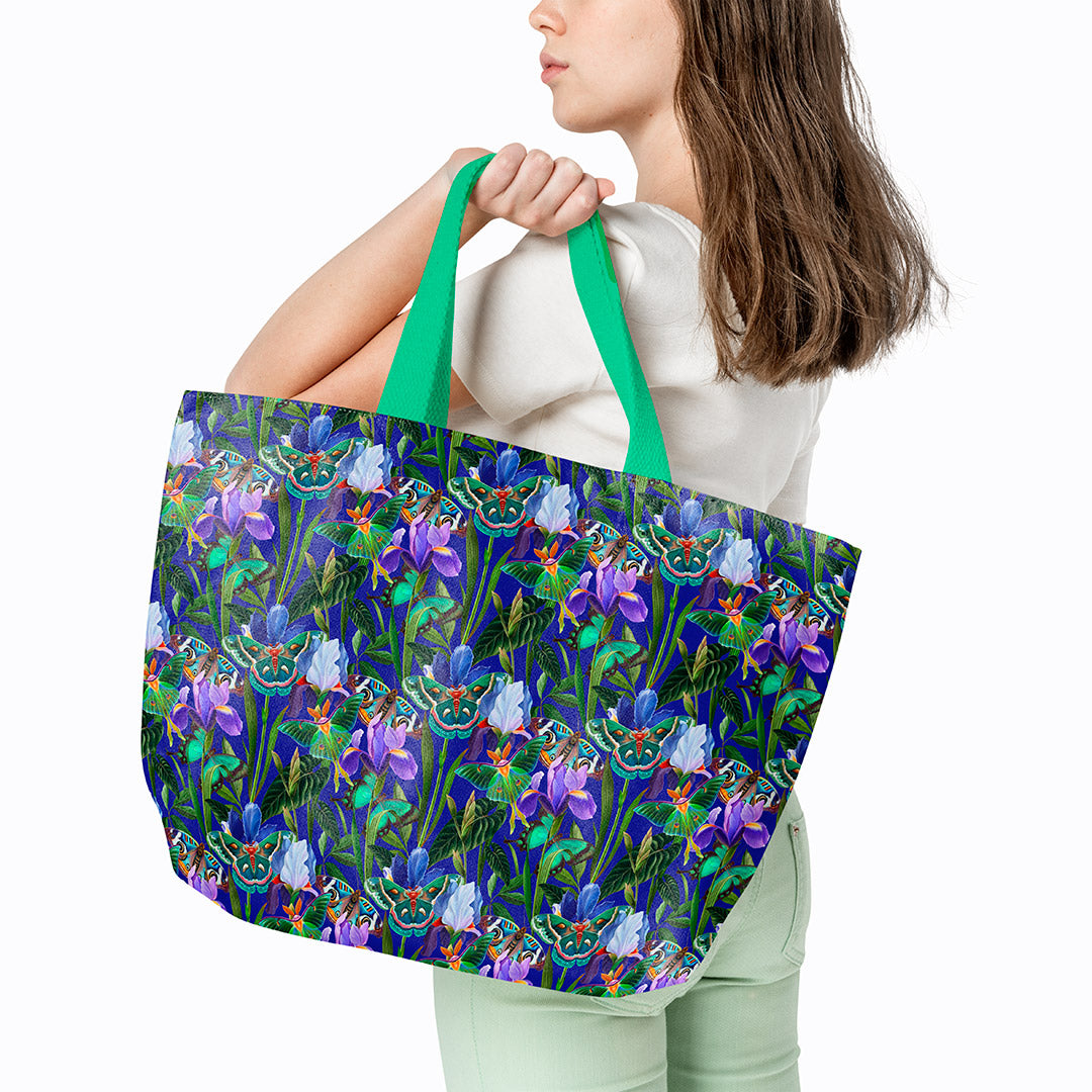 Garden of Eden Blue Fabric