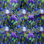 Garden of Eden Blue Fabric