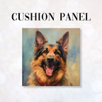 CUSHION Fabric Panel German Shepherd Dog