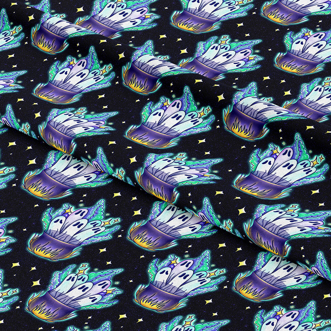 Ghost Cauldron Fabric