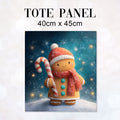 TOTE Panel Gingerbread Boy TP-835