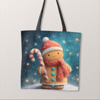 TOTE Panel Gingerbread Boy TP-835