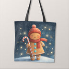 TOTE Panel Gingerbread Girl TP-836