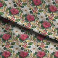 Gilded Poinsettia Fabric