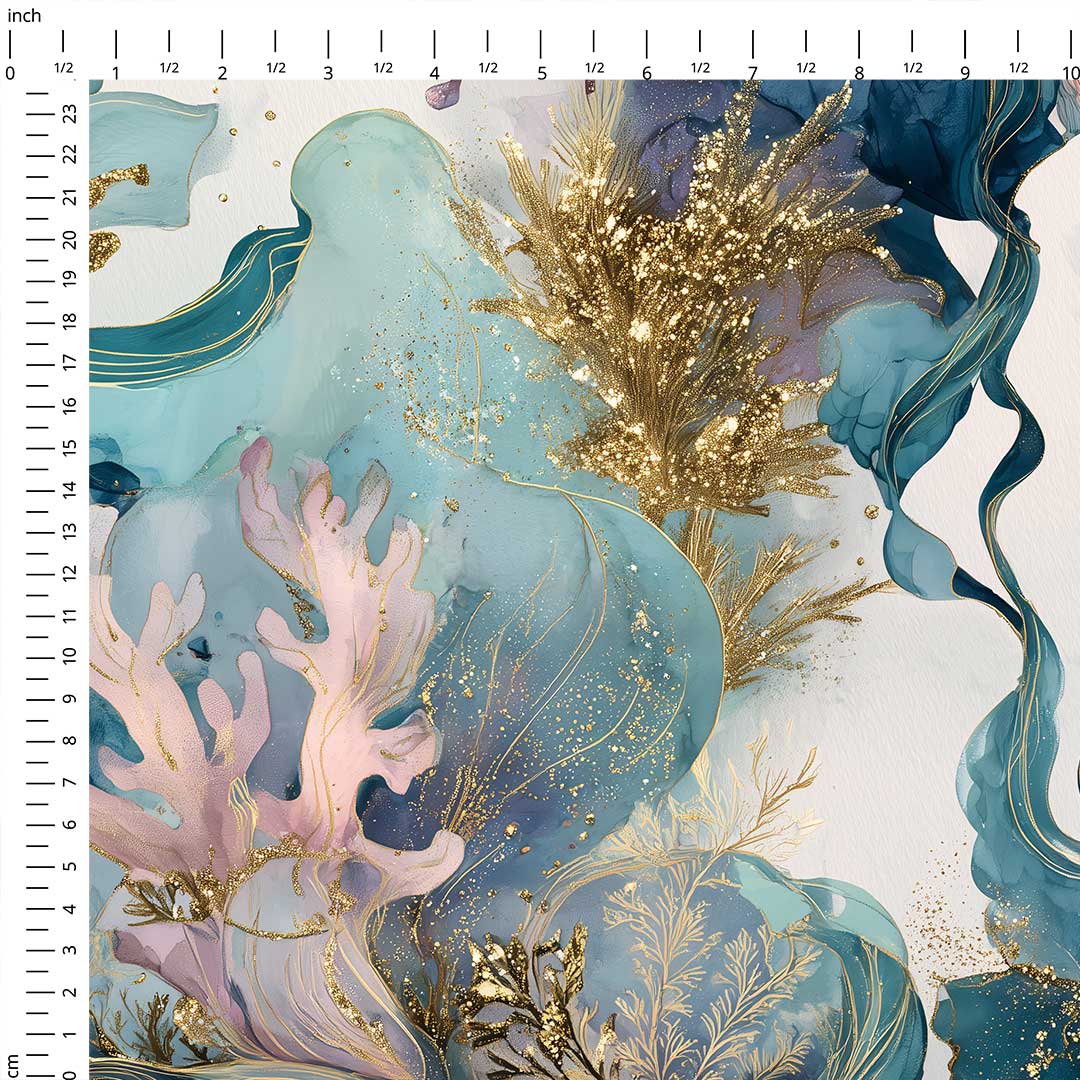 Gilded Reef Fabric