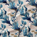 Gilded Sea Plants Waves Fabric