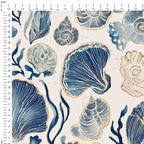 Gilded Shells Fabric