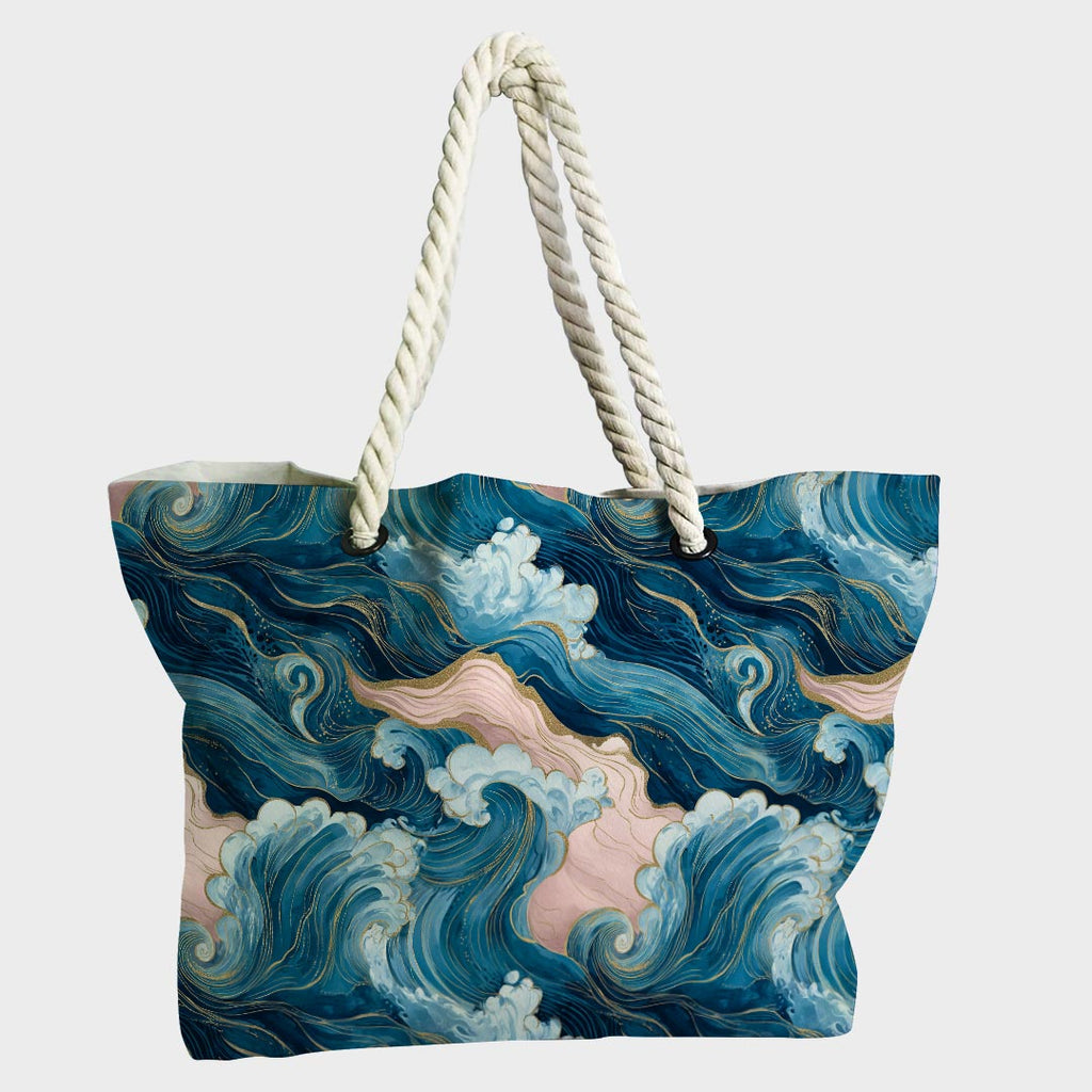 Gilded Waves Fabric