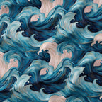 Gilded Waves 2 Fabric