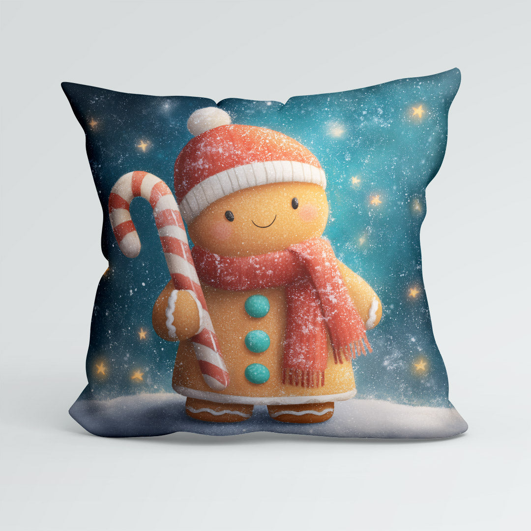 CUSHION Panel Gingerbread Boy CP-798