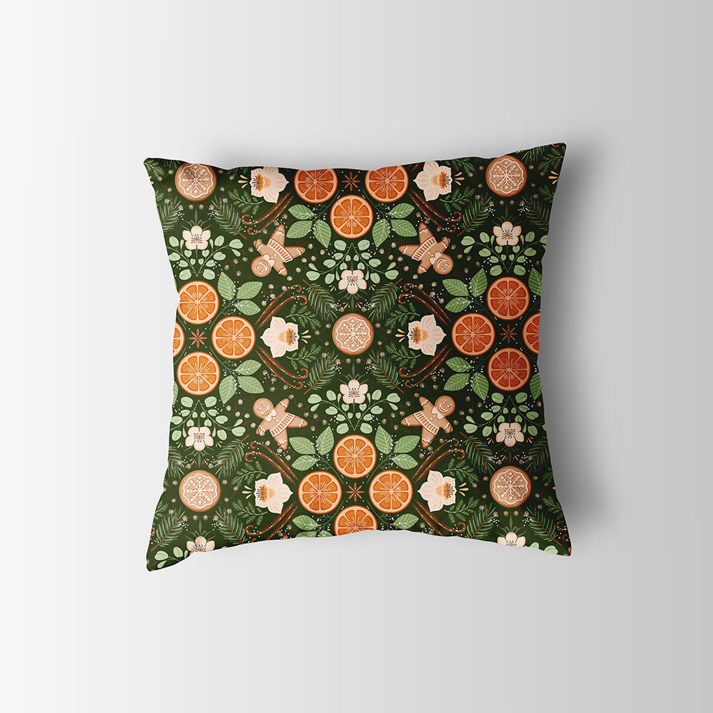 Gingerbread Foliage Fabric