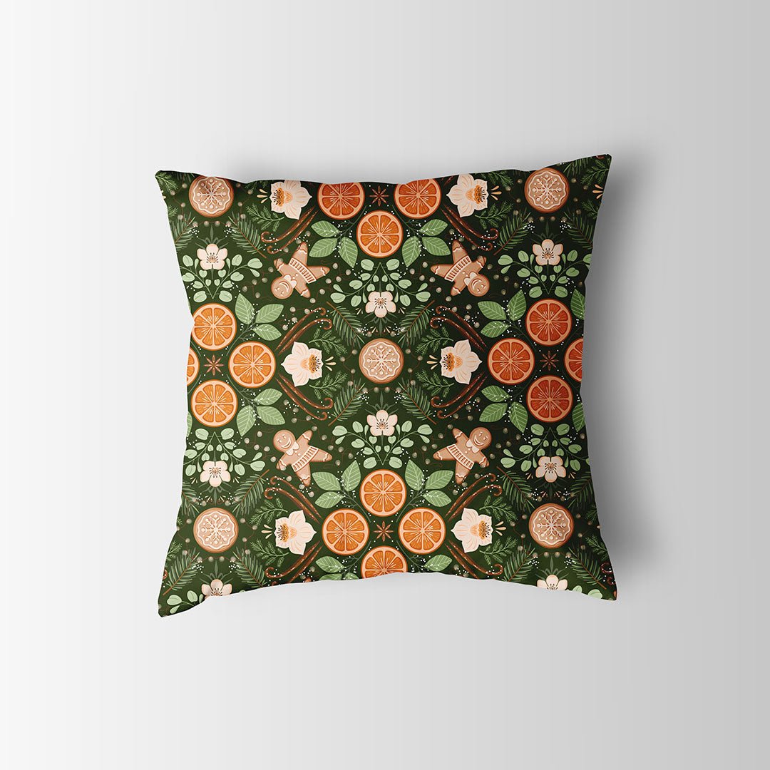 Gingerbread Foliage Fabric