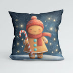 CUSHION Panel Gingerbread Girl CP-799
