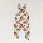 Gingerbread House White Fabric