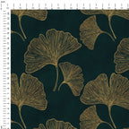 Ginkgo Dark Forest Fabric