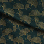 Ginkgo Dark Forest Fabric