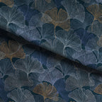 Ginkgo Midnight Bloom Fabric