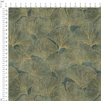 Ginkgo Midnight Elegance Fabric