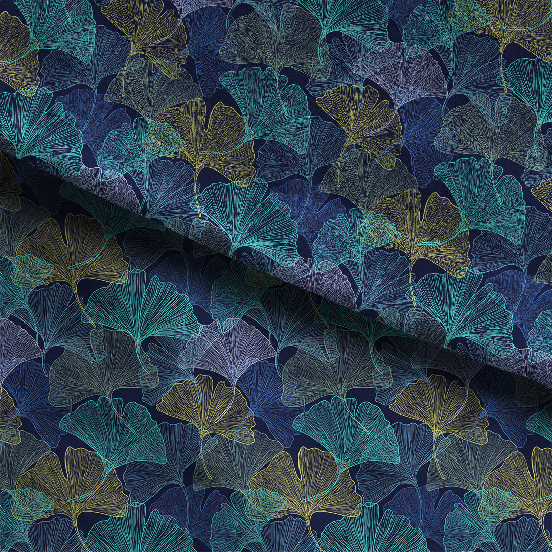 Ginkgo Midnight Serenade Fabric