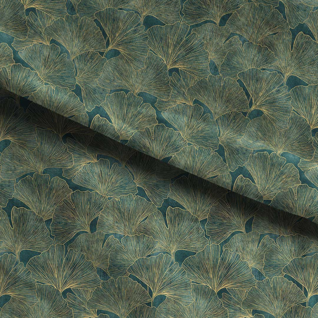 Ginkgo Verdant Shades Fabric