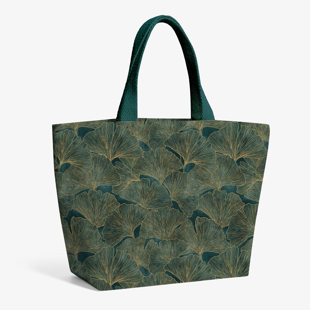 Ginkgo Verdant Shades Fabric