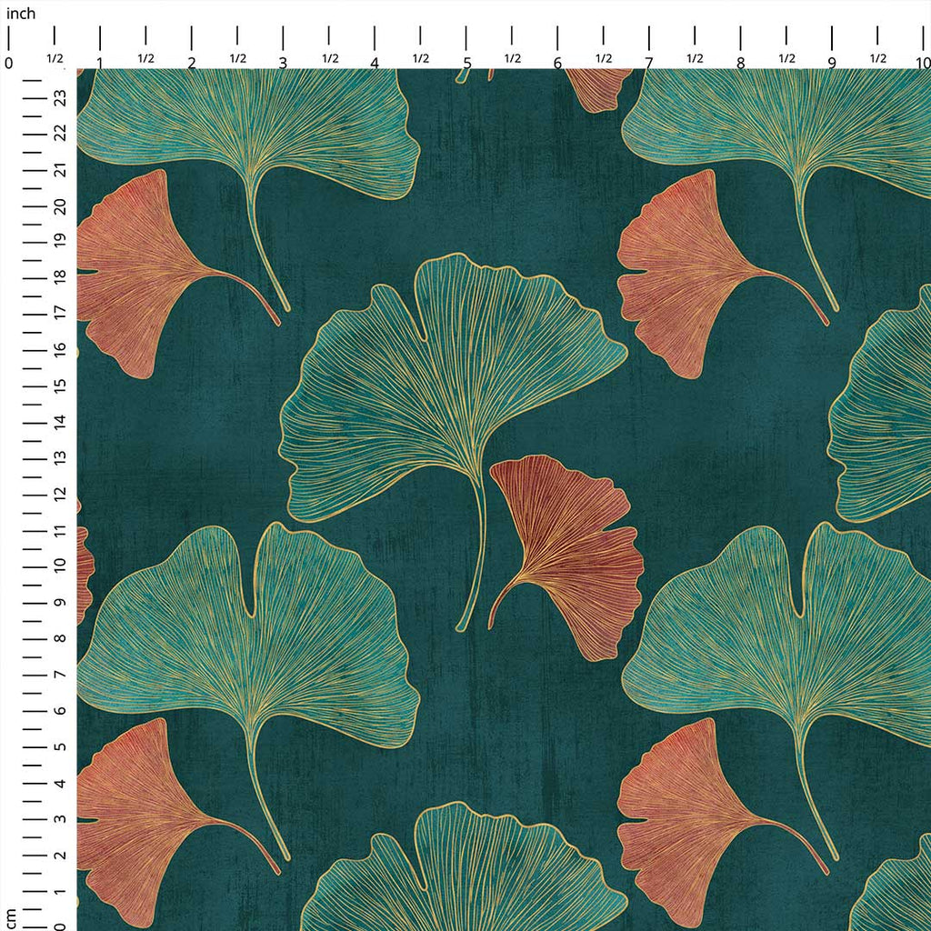Ginkgo Woodland Tones Fabric