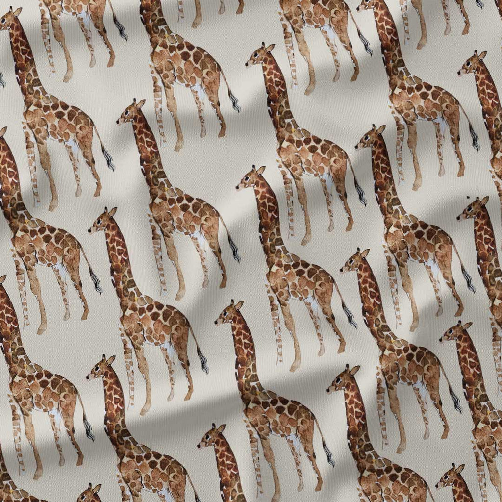 Giraffe Beige Fabric