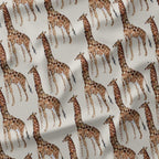 Giraffe Beige Fabric