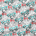 Giraffes with Bows Fabric