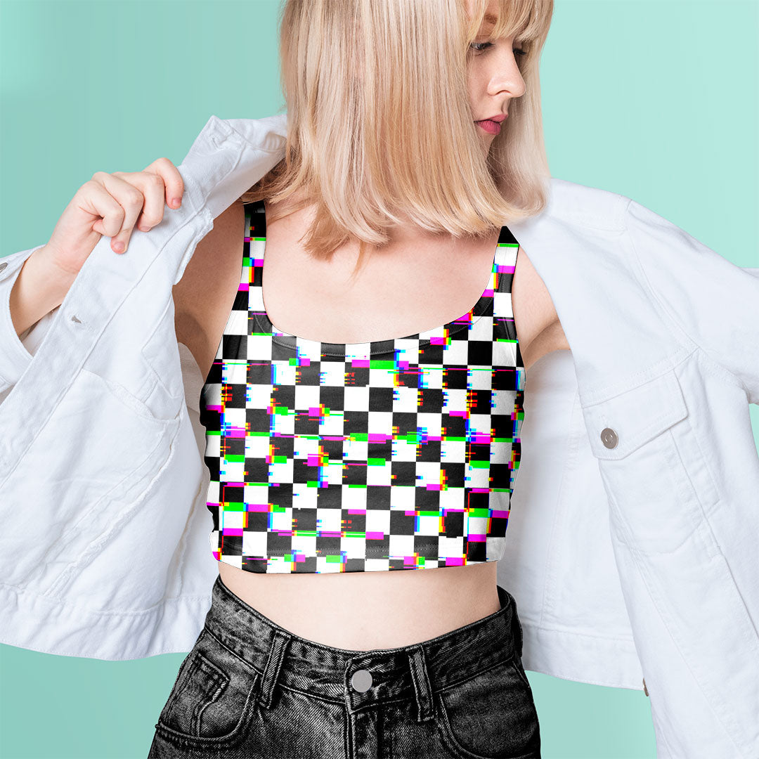 Glitched Screen Fabric