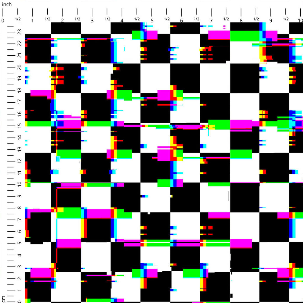 Glitched Screen Fabric