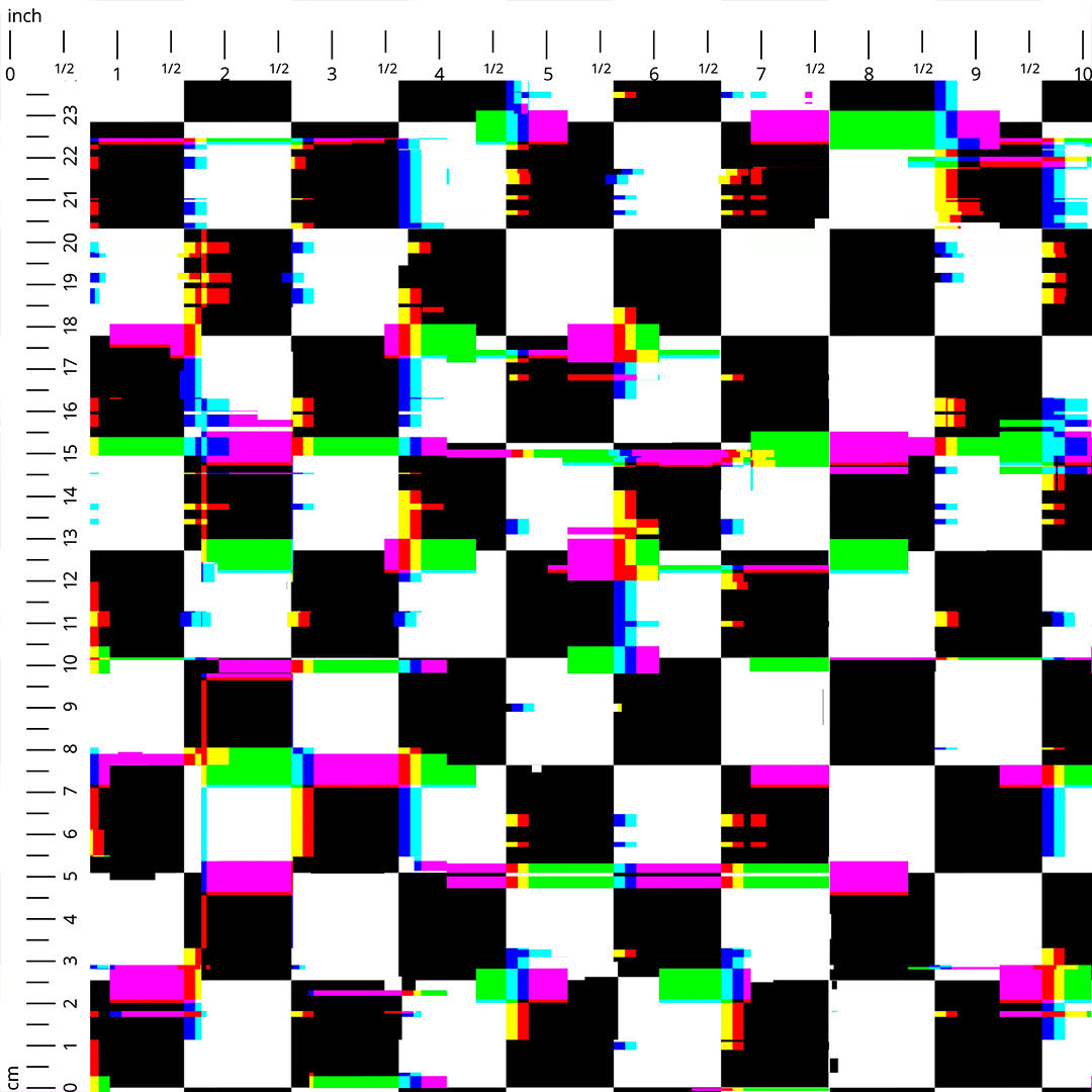 Glitched Screen Fabric