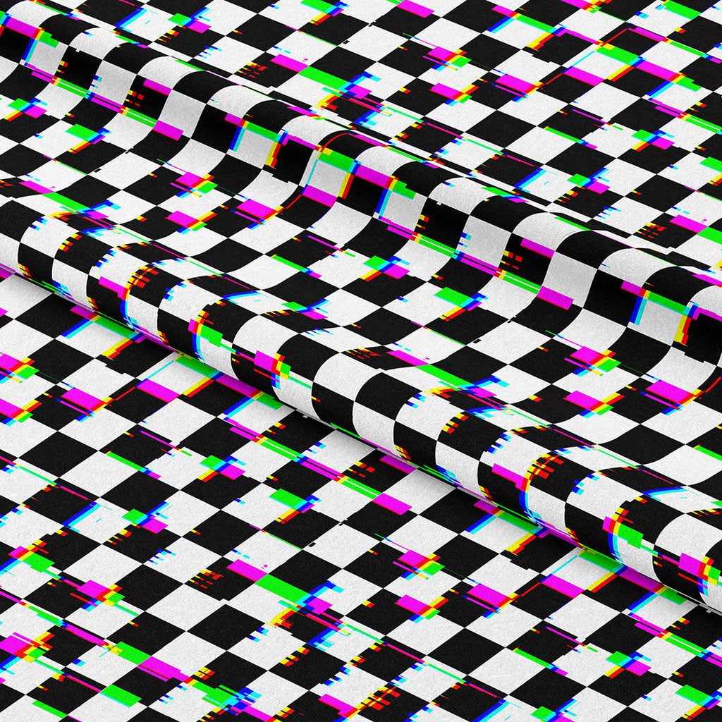Glitched Screen Fabric