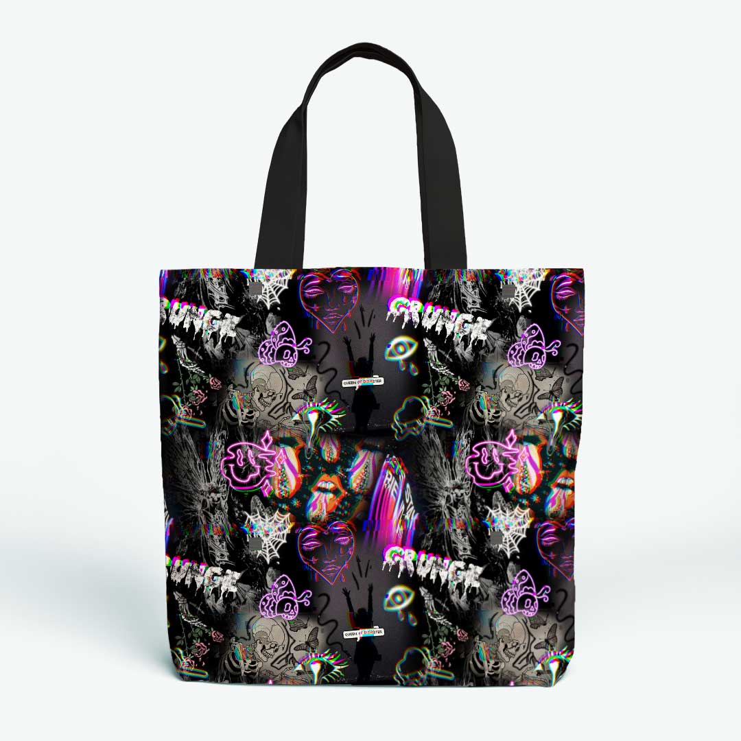 Glitched Grunge Fabric